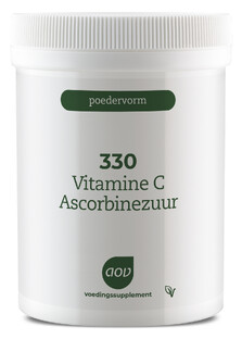 AOV 330 Vitamine C Ascorbinezuur Poeder 250GR AOV 330 Vitamine C Ascorbinezuur Poeder 250GR