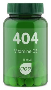 AOV 404 Vitamine D3 15mcg Tabletten 60TB