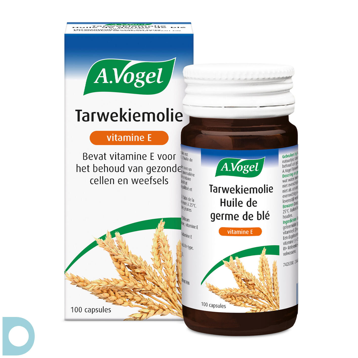 Gering Geval pil A.Vogel Tarwekiemolie + Vitamine E Capsules 100st