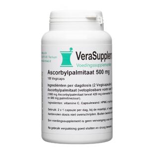 VeraSupplements Ascorbylpalmitaat 500mg Capsules 100VCP