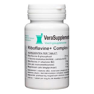 VeraSupplements Riboflavine+ Complex Tabletten 100TB