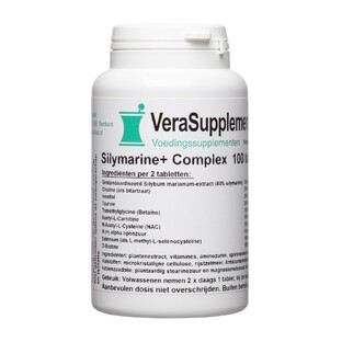 VeraSupplements Silymarine+ Complex Tabletten 100TB VeraSupplements Silymarine+ Complex Tabletten 100TB