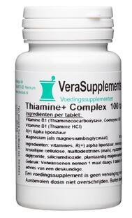 VeraSupplements Thiamine+ Complex Tabletten 100TB