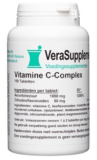 VeraSupplements Vitamine C Complex Tabletten 100TB VeraSupplements Vitamine C Complex Tabletten 100TB