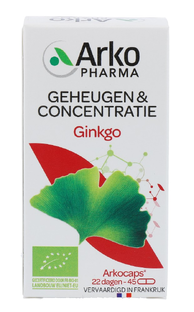 Arkocaps Ginkgo Capsules 45CP Arkocaps Ginkgo Capsules 45CP