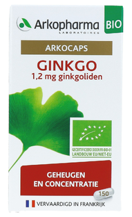 Arkocaps Ginkgo Capsules 150CP