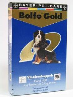 Bolfo Gold Druppels Hond 400 1ST
