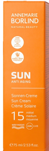 Borlind Annemarie Borlind Sun Anti Aging Sun Cream SPF15 75ML Borlind Annemarie Borlind Sun Anti Aging Sun Cream SPF15 75ML