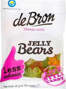 de Bron Jelly Bears Suikervrij 90GR de Bron Jelly Bears Suikervrij 90GR