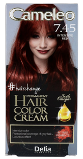 Cameleo Hair Color Cream 7.45 Intensive Red 1ST Cameleo Hair Color Cream 7.45 Intensive Red 1ST