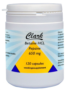 Clark Betaine HCL 650mg 120CP