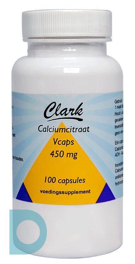 gaan beslissen streepje Voorzichtig Clark Calciumcitraat 450mg kopen bij De Online Drogist.