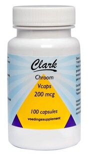 Clark Chroom 200mcg Capsules 100CP Clark Chroom 200mcg Capsules 100CP