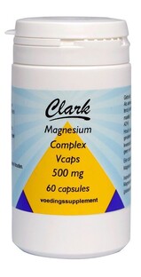Clark Magnesiumcomplex 500mg Capsules 60CP Clark Magnesiumcomplex 500mg Capsules 60CP