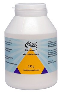 Clark Vitamine C Calciumascorbaat 250GR Clark Vitamine C Calciumascorbaat 250GR