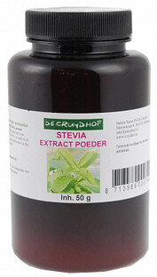 Cruydhof Stevia Extract Poeder 50GR Cruydhof Stevia Extract Poeder 50GR