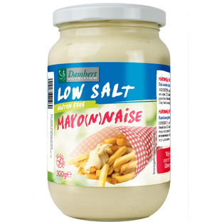 Damhert Low Salt Mayonaise Glutenvrij 300GR Damhert Low Salt Mayonaise Glutenvrij 300GR