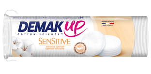 Demak Up Sensitive Silk Rond Wattenschijfjes 64ST Demak Up Sensitive Silk Rond Wattenschijfjes 64ST