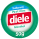 Diele Pastilles Groen Menthol Suikervrij 50GR Diele Pastilles Groen Menthol Suikervrij 50GR