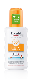 De Online Drogist Eucerin Sun Sensitive Protect Kids Sun Spray SPF 50+ 200ML aanbieding