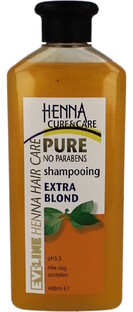Evi Line Henna Cure & Care Shampoo Extra Blond 400ML Evi Line Henna Cure & Care Shampoo Extra Blond 400ML