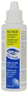 Eye Fresh Lenzenvloeistof Alles-In-1 No Rub Mini 100ML Eye Fresh Lenzenvloeistof Alles-In-1 No Rub Mini 100ML