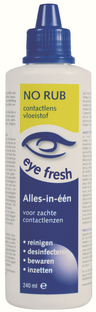 Eye Fresh Lenzenvloeistof Alles-In-1 No Rub 240ML Eye Fresh Lenzenvloeistof Alles-In-1 No Rub 240ML