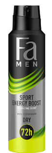 Fa Men Sport Energy Boost Antiperspirant Spray 150ML