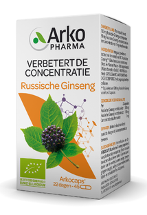 Arkocaps Russische Ginseng Capsules 45CP Arkocaps Russische Ginseng Capsules 45CP