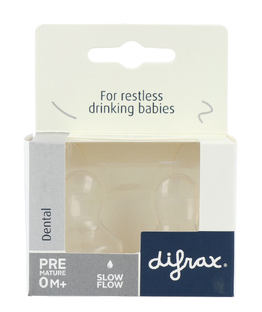 Difrax Flessenspenen Slow Flow Premature 0M+ 2ST Difrax Flessenspenen Slow Flow Premature 0M+ 2ST