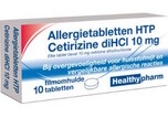 Healthypharm Cetirizine Tabletten 10ST Healthypharm Cetirizine Tabletten 10ST