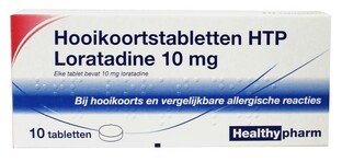 Healthypharm Hooikoorts Loratadine Tabletten 10TB Healthypharm Hooikoorts Loratadine Tabletten 10TB