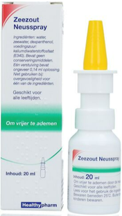 Healthypharm Zeezout Neusspray 20ML