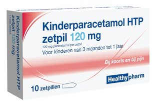 Healthypharm Kinderparacetamol Zetpil 120mg 10ST