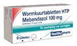 Healthypharm Mebendazol Wormkuurtabletten 6TB