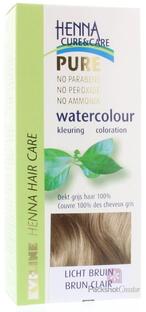 Herboretum Henna All Natural Herboretum Cure & Care Water Colour Licht Bruin 5GR