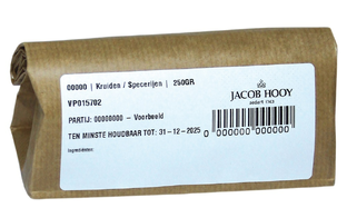 Jacob Hooy Bieslook Tub HT 250GR Jacob Hooy Bieslook Tub HT 250GR