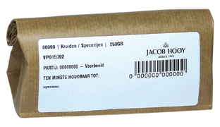 Jacob Hooy Duizendblad Gesneden 250GR Jacob Hooy Duizendblad Gesneden 250GR