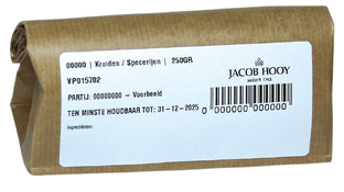 Jacob Hooy Essenblad Gesneden 250GR Jacob Hooy Essenblad Gesneden 250GR