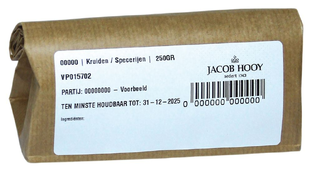 Jacob Hooy Haverstro Gesneden 250GR 