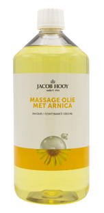 Jacob Hooy Massage Olie Arnica 1LT Jacob Hooy Massage Olie Arnica 1LT