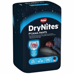 Huggies Drynites Jongens 3-5 Jaar 10ST Huggies Drynites Jongens 3-5 Jaar 10ST