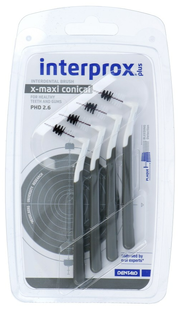 Interprox Ragers Plus X Maxi Conisch PHD 2.6 Grijs 4ST Interprox Ragers Plus X Maxi Conisch PHD 2.6 Grijs 4ST
