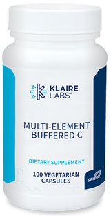 Klaire Labs Vitamine C Gebufferd Multi-Element Capsules 100CP