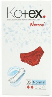 Kotex Inlegkruisjes Normal 35ST Kotex Inlegkruisjes Normal 35ST