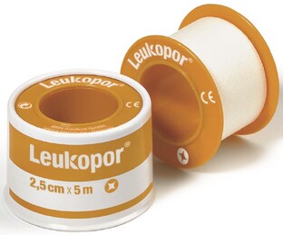 Leukoplast Leukopor 2.5cm x 5m 1ST Leukoplast Leukopor 2.5cm x 5m 1ST