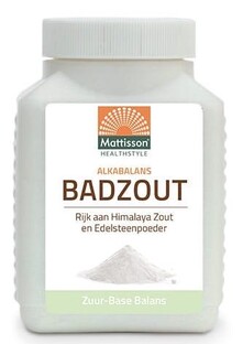 Mattisson HealthStyle AlkaBalans Badzout 700GR Mattisson HealthStyle AlkaBalans Badzout 700GR