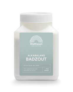 Mattisson HealthStyle AlkaBalans Badzout 700GR Mattisson HealthStyle AlkaBalans Badzout 700GR