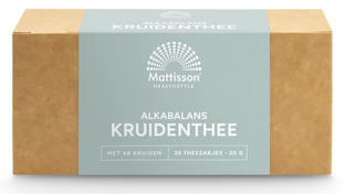 Mattisson HealthStyle AlkaBalans Kruidenthee 25ST 