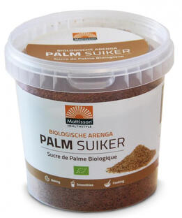 Mattisson HealthStyle Biologische Arenga Palm Suiker 450GR